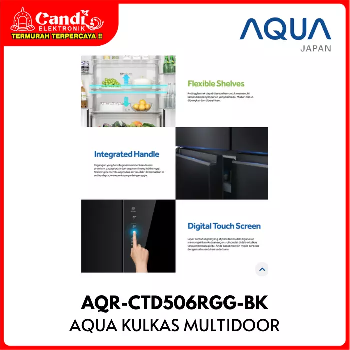 KULKAS MULTI DOOR AQUA